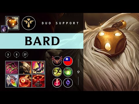 Bard Support vs Lulu - TW Grandmaster Patch 25.22