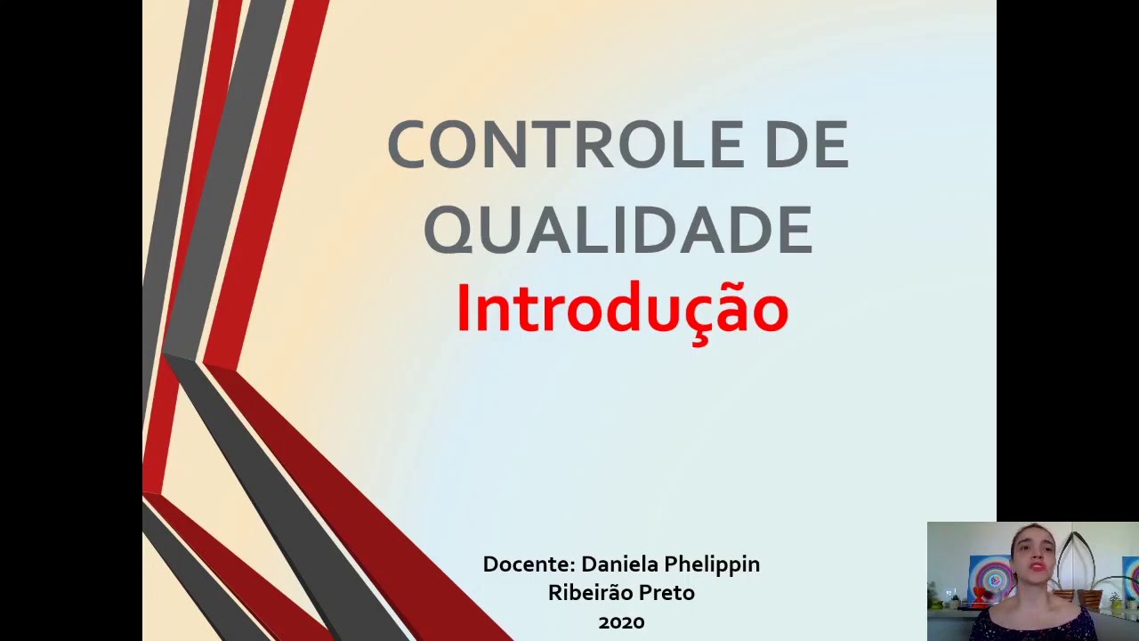 19.  Controle de Qualidade Introdução