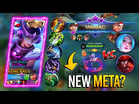 NEW PATCH! SO I TRY JUNGLE WANWAN VS KARINA NEW RAVAMPED HERO! AND THIS HAPPENS! - MLBB