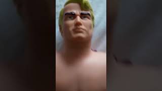 The face of stretch arm strong