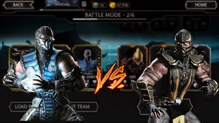 Mortal Kombat mobile | Sub Zero vs scorpion | mobile gameplay | Gaming Ultimate