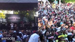 Young Dro StreetzFest Surprise &amp; Doe B Tribute