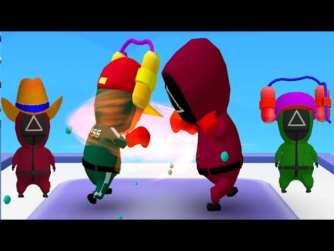 Giant Blob Runner Clash 3D Gameplay - Developer Guru Game - NOOB vs PRO vs HACKER vs GOD