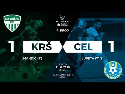 4.krog: Krško - Celje 1:1 ; Prva liga Telekom Slovenije 2018/2019