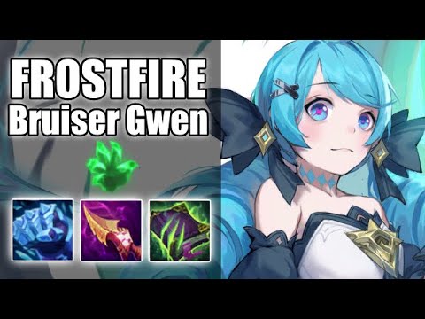 TANKY Grasp Gwen Top! - Frostfire Gauntlet Gwen vs Kled - League of Legends