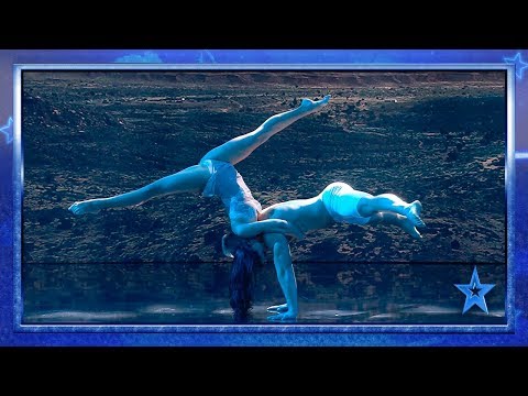 UKRAINIAN DUO Prove They're In FLAMES With CRAZY ACROBATICS | Semi-Final 2 | Spain's Got Talent 2019