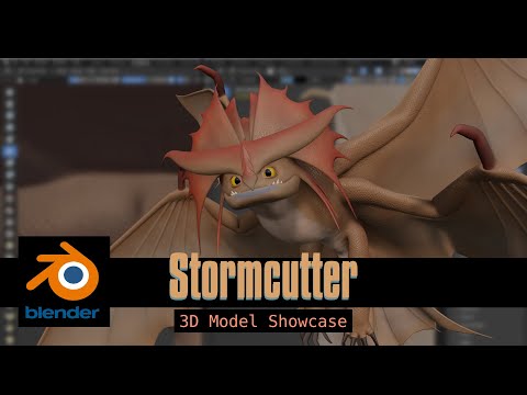 Stormcutter | HTTYD | Blender 3D Model Showcase |