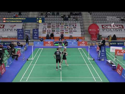Match point - Vestergaard / Busch vs Toft / Graversen - XD, Final – Polish Open 2023