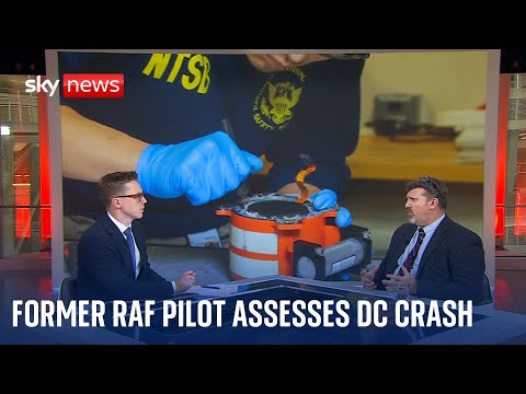 前英國皇家空軍直升機飛行員評估華盛頓特區墜機事件 (Former RAF helicopter pilot assesses Washington DC plane crash)