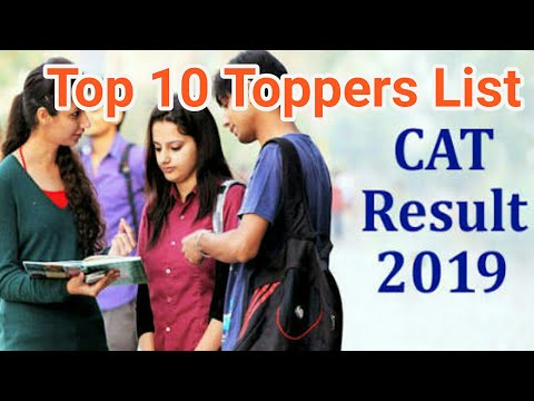 Cat 2019 Result Declare | Top 10 Toppers | #cat2019result