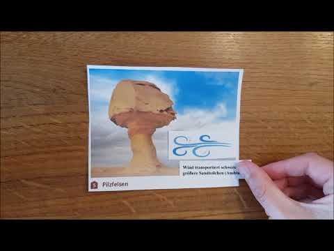 Entstehung von Pilzfelsen