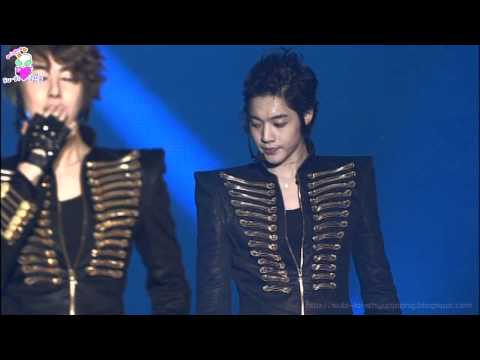 Hyun Joong's focus - Obsess @20100228 SS501 Persona in Seoul Encore Concert