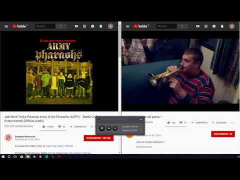 army of pharaos + corneta intro