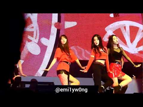 180520 Red Flavor 빨간 맛 Red Velvet 레드벨벳 Wonder K Concert in Hong Kong fancam