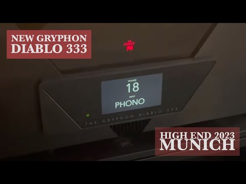 HighEnd Munich 2023: New Gryphon Audio Diablo 333, Gryphon & Audiovector