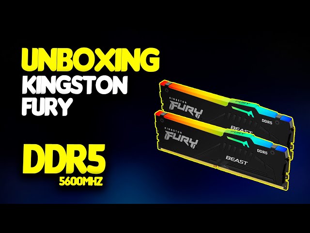Vídeo relacionado con Kingston FURY Beast Negro RGB EXPO 16GB 6000MT/s DDR5 CL36 DIMM Memoria gamer para Ordenadores de sobremesa Módulo único - KF560C36BBE2A-16