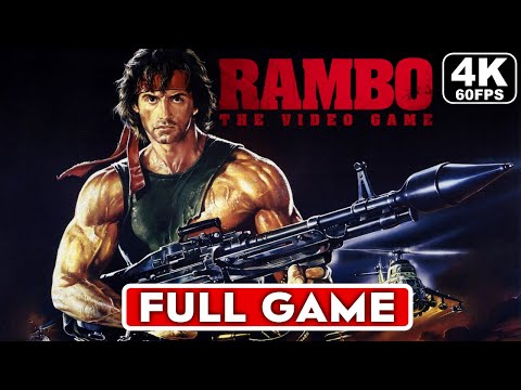 RAMBO THE VIDEO GAME Gameplay Walkthrough FULL GAME [4K 60FPS PC ULTRA] - No Commentary