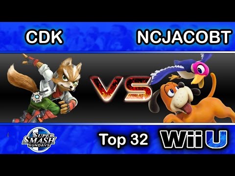 SSS 33 – CharlieDaKing (Fox) Vs. NCJacobT (Duck Hunt) Top 32 - Smash Wii U