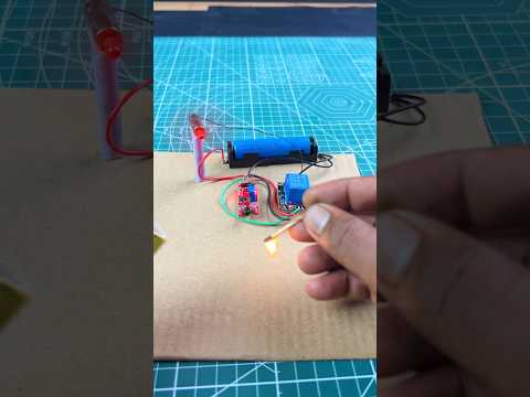 Smart Fire Fighting Project Using Flame Sensor & Drone Motors! #shorts #trending #diyprojects #diy