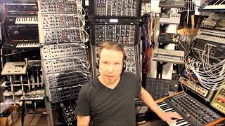 Video thumbnail for 8 Voice Polyphonic Synth = 4 Model D's and 4 Pro 1's by artoftravelogue