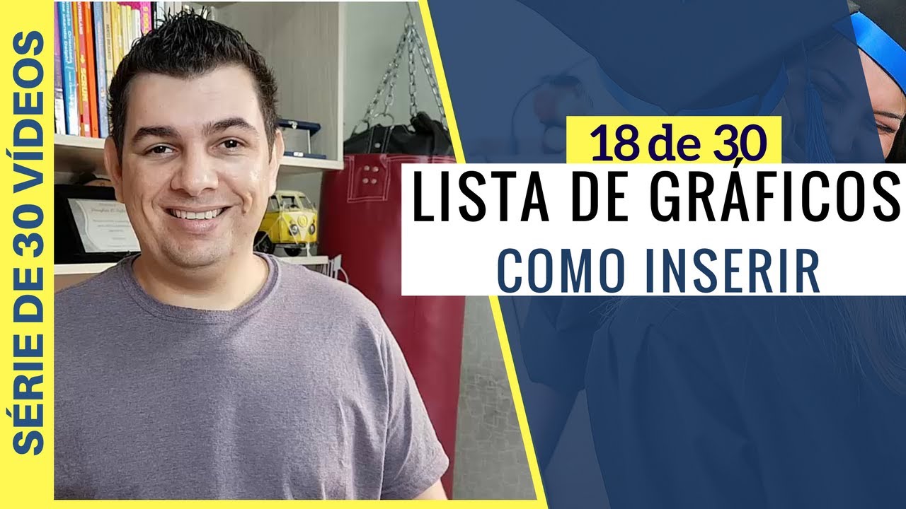 COMO INSERIR LISTA DE GRÁFICOS NO WORD