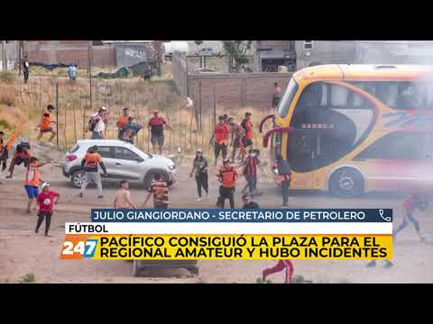 GS | PACÍFICO CONSIGUIÓ PLAZA PARA EL REGIONAL AMATEUR Y HUBO INCIDENTES | GIANGIORDANO | 28/10/21