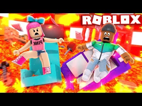 Don T Touch The Lava Challenge In Roblox Gamingwithkev - 