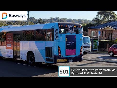 Busways Ryde 2827 ST Volvo B7RLE Custom CB80 bus ride.