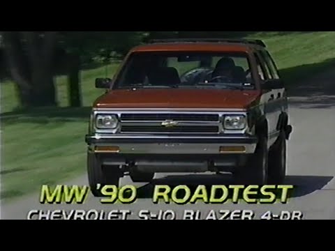 1991 Chevrolet S-10 Blazer Tahoe 4x4 (4-Door) - MotorWeek Retro