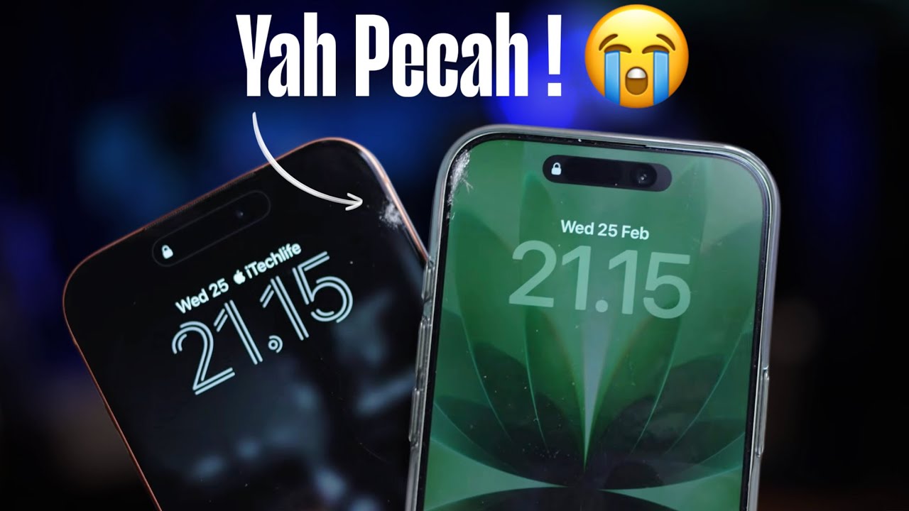 APESSS!!🗿 Layar iPhone 17 & iPhone 17 Pro Max Pecah, Langsung Ganti?!