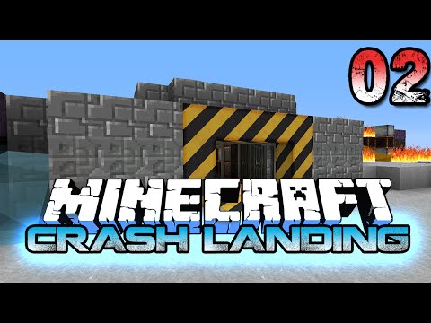 Minecraft Crash Landing 2 - Automated Cobble Generation