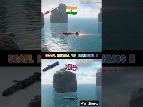 SCALP Naval Vs BrahMos II Launching in Modern Warships #modernwarships #shorts