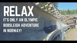 LifeinourVan   Bobsleigh Adventure Lillehammer
