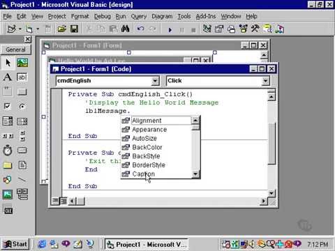 Errors And Debugging On Vb6 Program Vb6 Tutorial 6