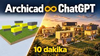 ArchiCAD ∞ ChatGPT | 1. Bölüm: İlk Ayarlar, Arazi Oluşturma ve Kütle Yerleşimi