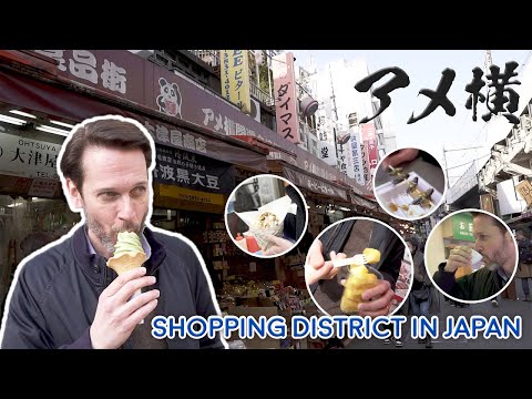 歡迎來到 "Ameyoko"，在這裡您可以感受到古老日本的美好！ (Welcome to "Ameyoko" where you can feel the good old Japan!)