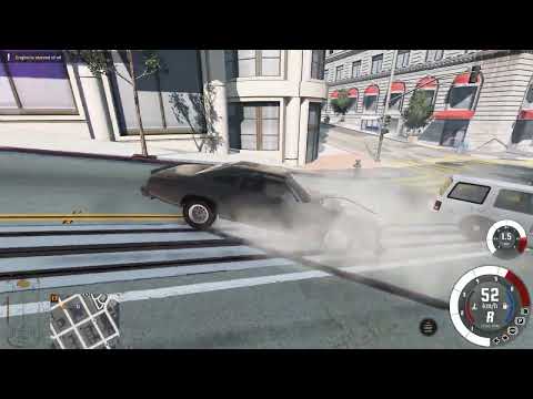 Bruckell Moohawk Elite Custom / West Coast police chase / Beamng.drive