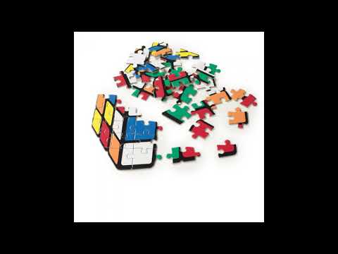 Teaching myself to solve a jigsaw puzzle of a rubiks cube in 3 days