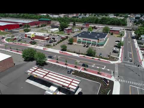 North Main Street Cultural Connector (Elmira, NY) - Drone footage