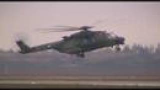 preview picture of video 'Finnish army helicopters flypast and landing'
