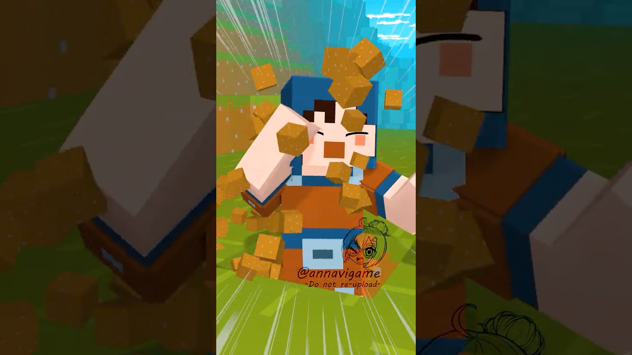 Never Throw an Ender Pearl Near a Dog🐶 #マイクラ #minecraftanimation ＃マイクラアニメ