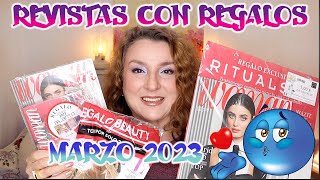 Revistas con regalos marzo 2023. Vamos a ver lo qué encontré! Valen la pena?#elle #woman #therituals