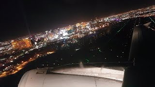 preview picture of video 'American Airlines Flight Las Vegas To Charlotte Red Eye Flight'