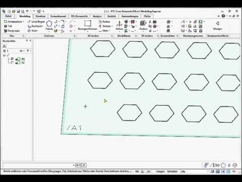 PTC Creo Elements Direct Modeling | Muster erstellen