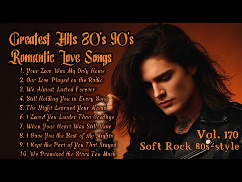 Greatest Hits Romantic Love Songs 💖 Love Songs 80's 90's - Soft Rock Ballads - Playlist Vol.170