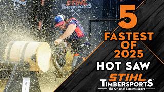 5 Fastest HOT SAW Heats in 2025 (U.S. CHAMPIONSHIPS)