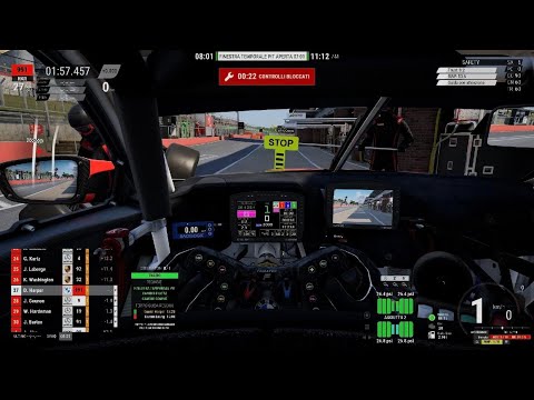 La mia prima gara sprint con il GT3 su assetto corsa competizione