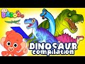 Learn Dinosaurs For Kids Scary Dinosaur Movie Compilation T Rex Triceratops