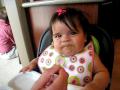 Gracie Eating Avocado