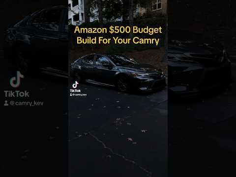 Thumbnail for Camry Budget Build 😳 #toyotacamry #camry by Toyota, Toyota Camry